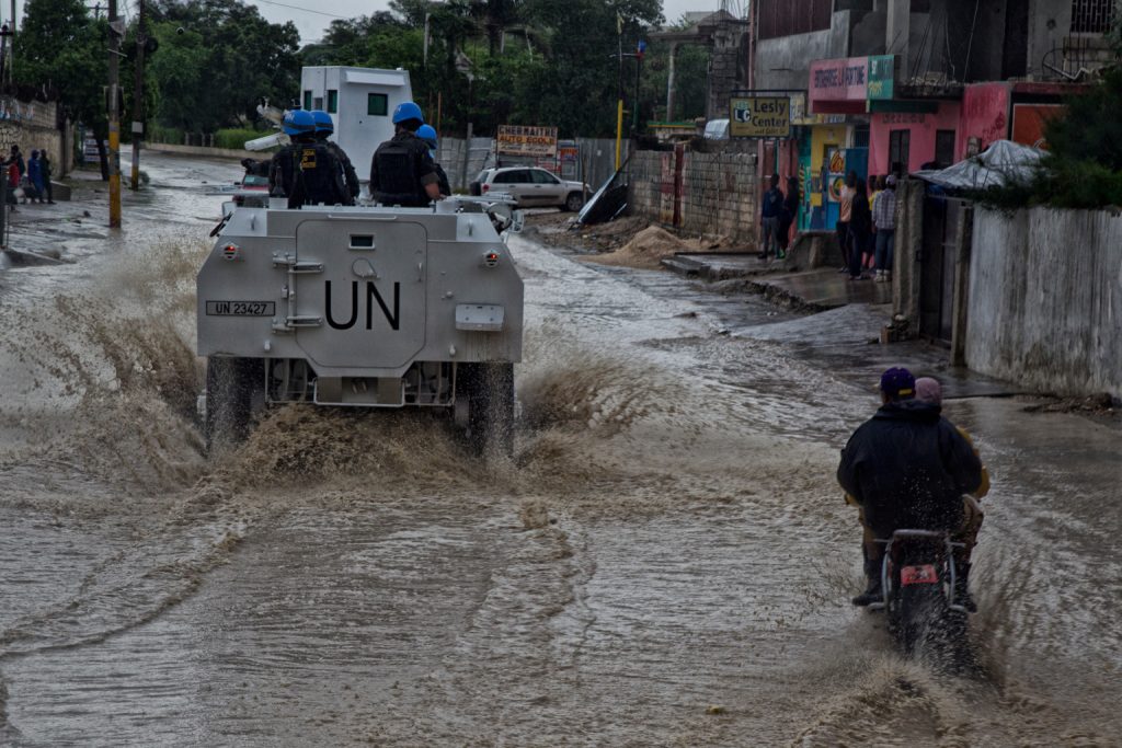 يونيسف/UN034479/روجويزا، بعثة الأمم المتحدة لتحقيق الاستقرار في هايتي