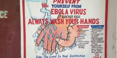 Connaissez les faits ! Affiche de prévention du virus Ebola