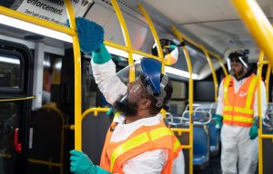 Photo credit: MTA New York City Transit Sanitizes Stations and Subway Cars | Andrew Cashin / MTA New York City Transit | CC BY 2.0 MTA New York City Transit Sanitizes Stations and Subway Cars | Andrew Cashin / MTA New York City Transit | CC BY 2.0