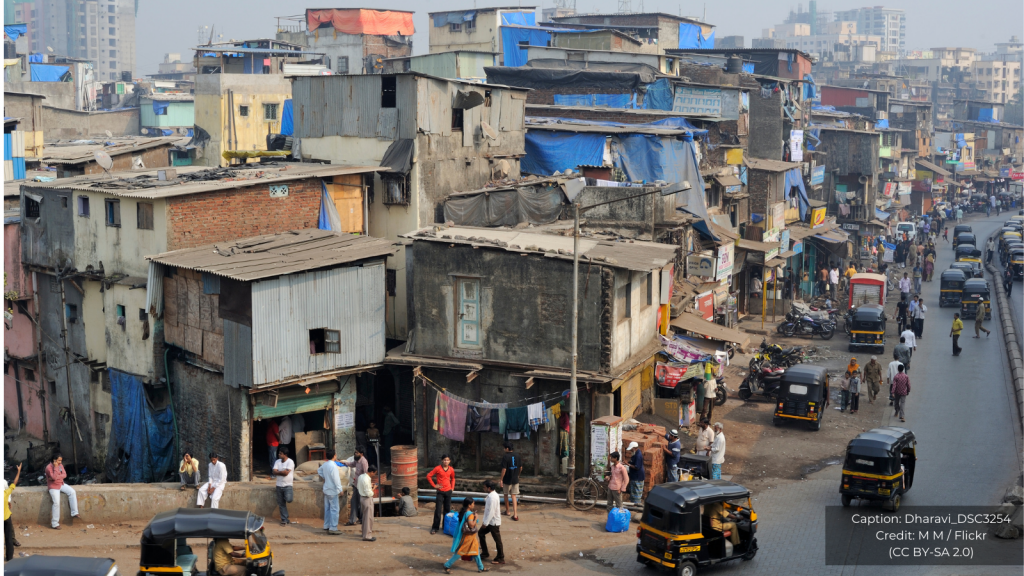 التسمية التوضيحية: Dharavi_DSC3254 الائتمان: MM / Flickr (CC BY-SA 2.0)