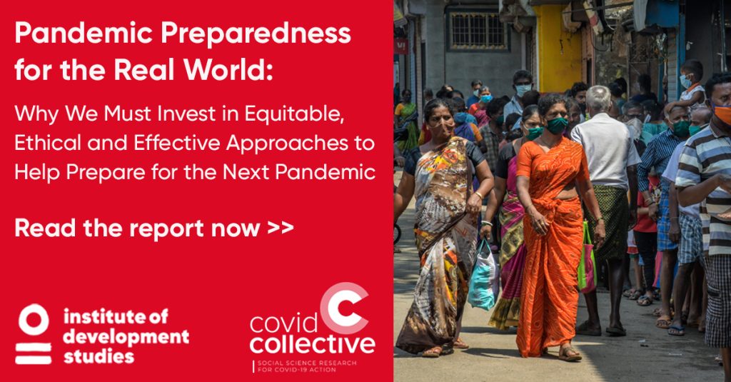 Pandemic Preparedness for the Real World: read the report.