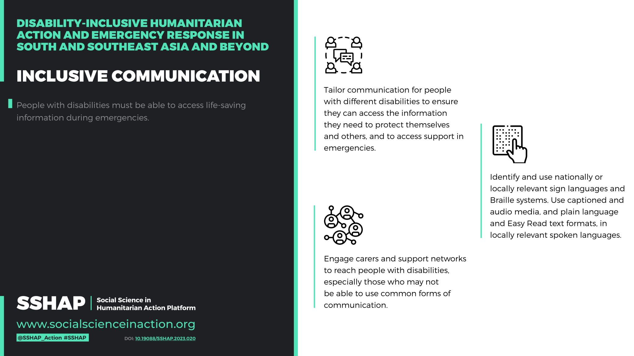 Disability-Inclusive Humanitarian Action and Emergency Response in ...