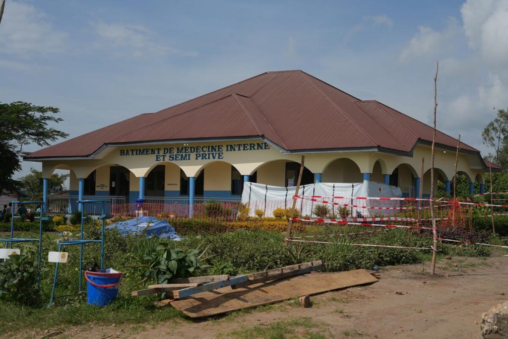 © WHO / Joël Lumbala Rwampara General Referral Hospital, Ituri Province, DRC.