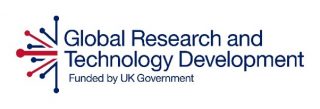 Logo of the UK Government's Global Research and Technology Development (GRTD) flagship research and innovation portfolio.